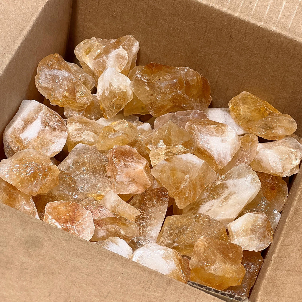 Large Citrine Crystals Rough Raw Stones (By The Piece or Pound) Wholesale Amazing Crystals