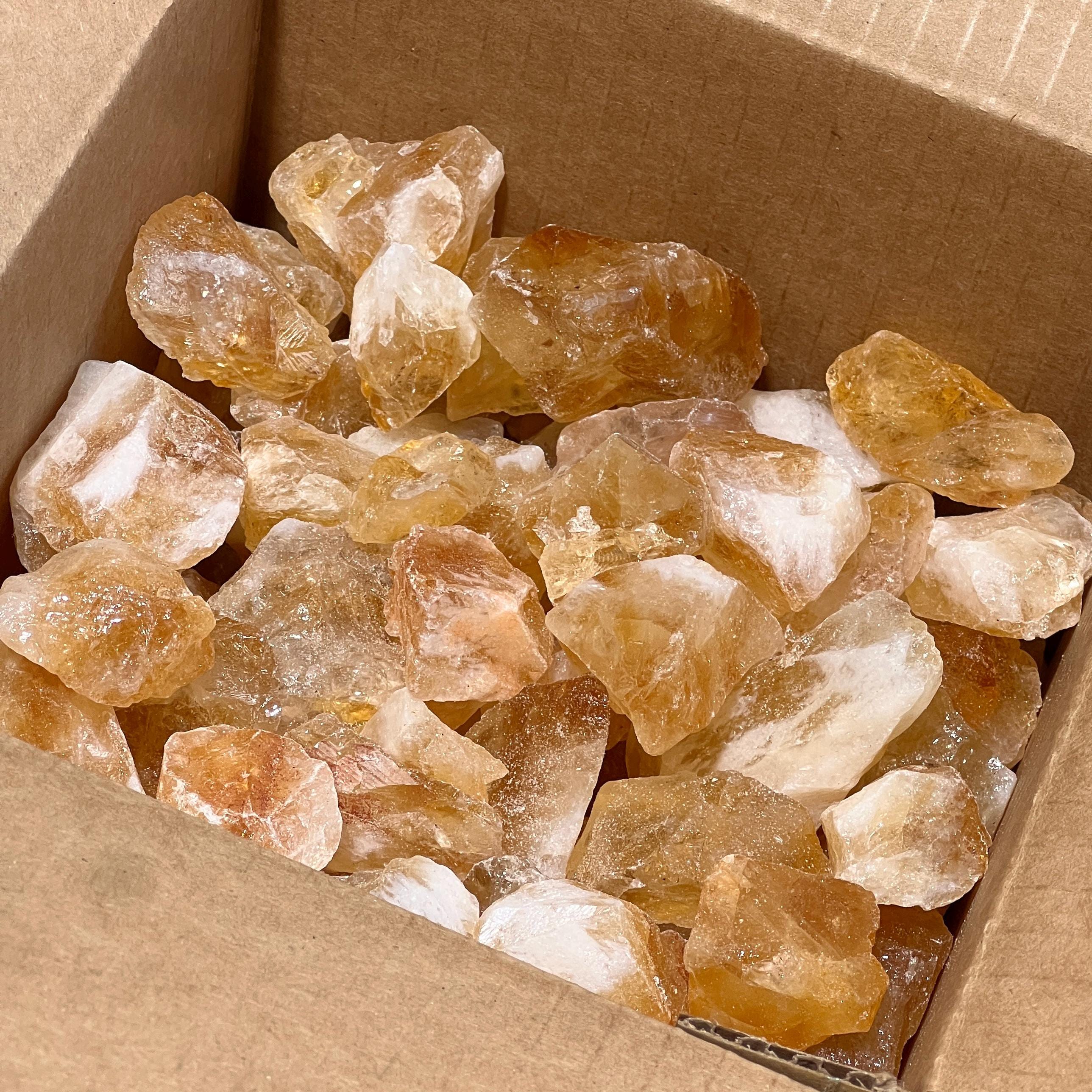 Large Citrine Crystals Rough Raw Stones (By The Piece or Pound) Wholesale Amazing Crystals