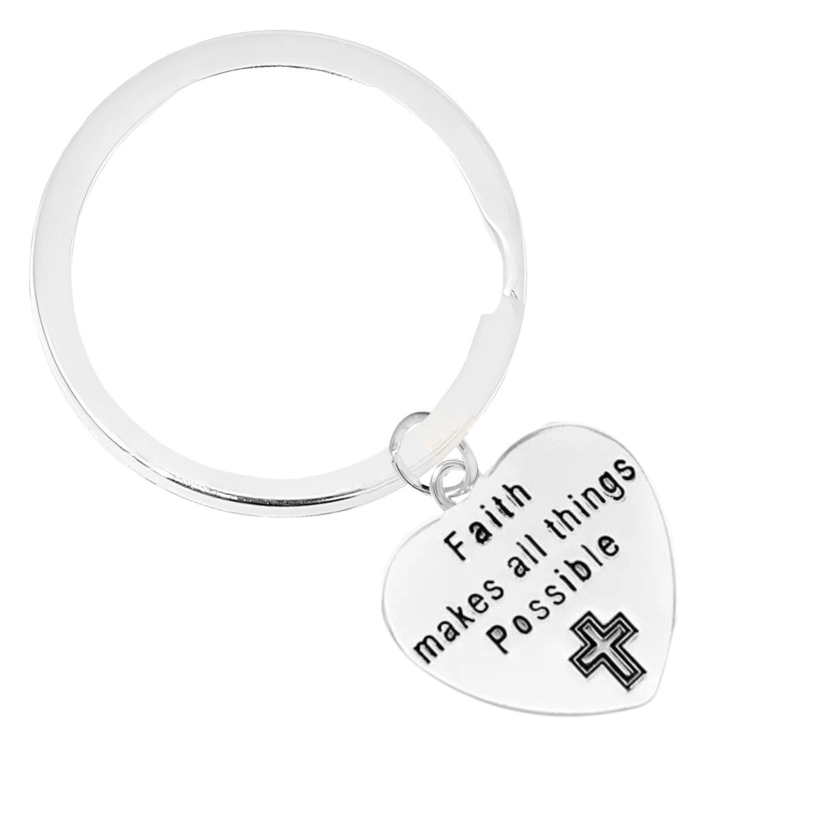 Faith Makes All Things Possible Key Chains The Awareness Company