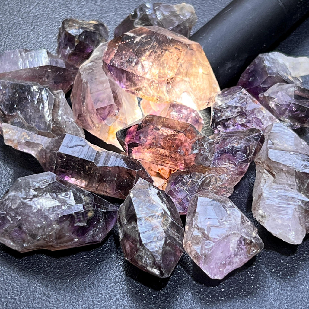 Smoky Shangaan Amethyst Points And Scepters From Zimbabwe Amazing Crystals