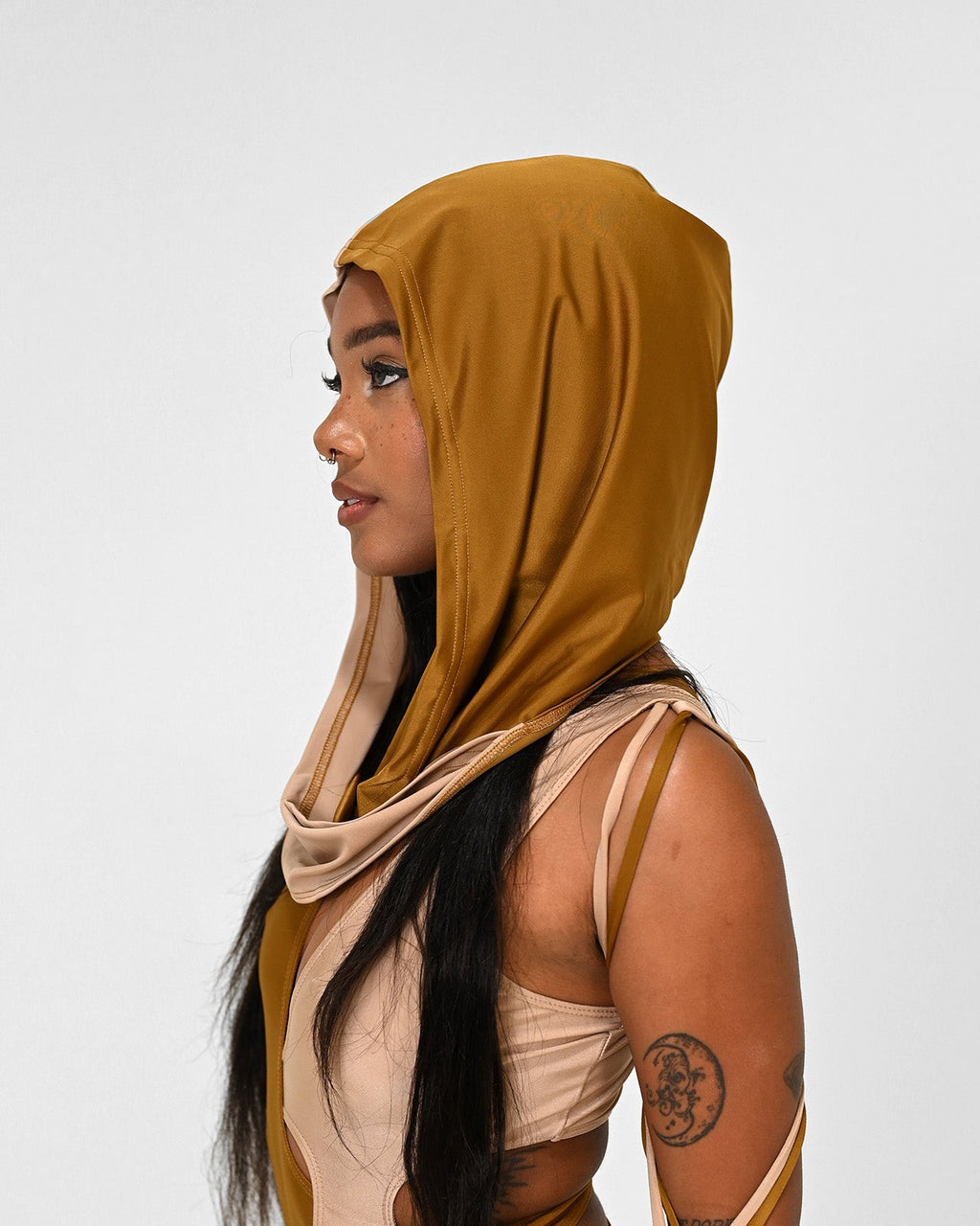 Desert Dawn Hood SUSPEX Rave Outfits