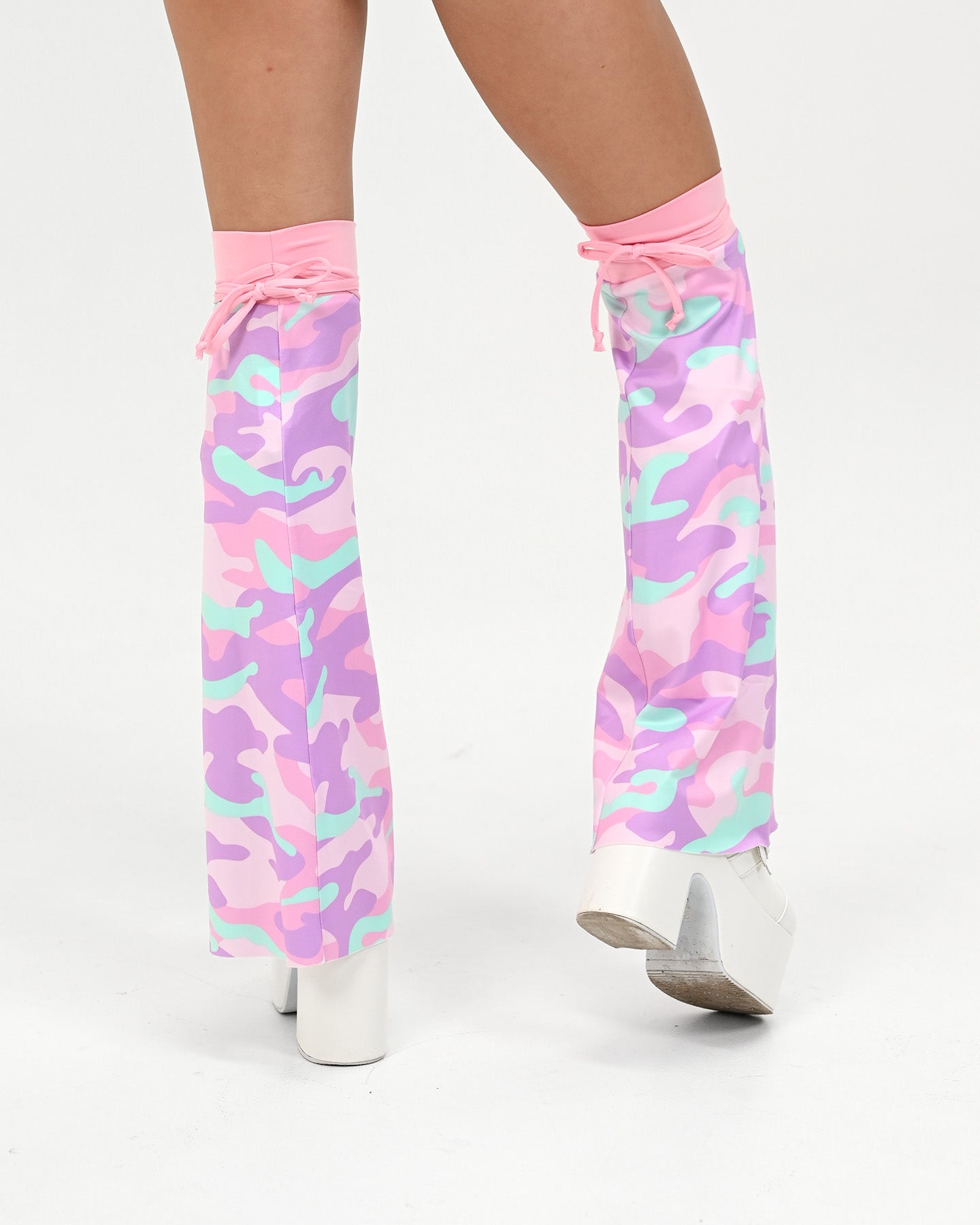 Cotton Candy Camo Leg Warmers SUSPEX Rave Outfits