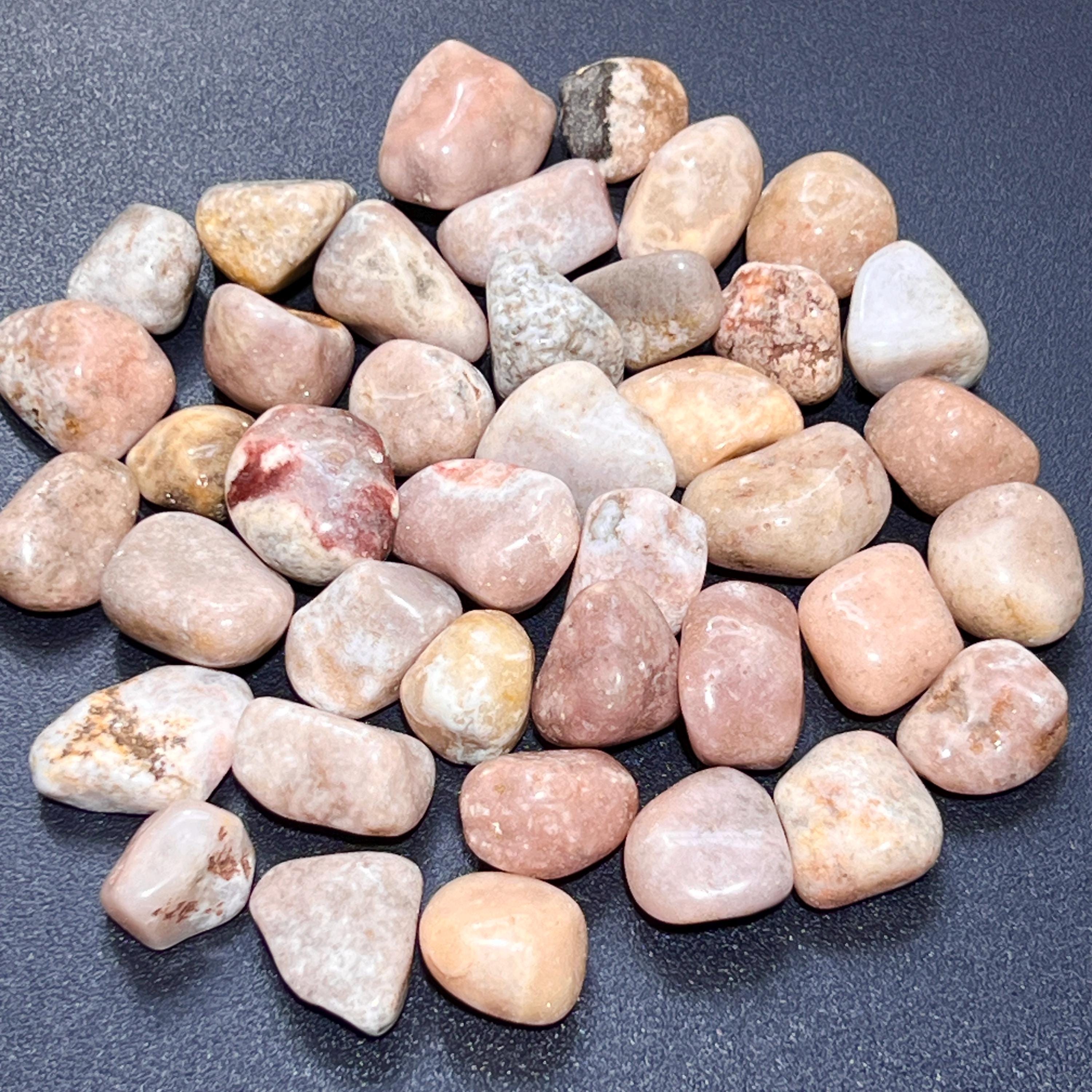 Pink Amethyst Crystal Tumbled Stones (By The Piece or Pound) Wholesale Amazing Crystals