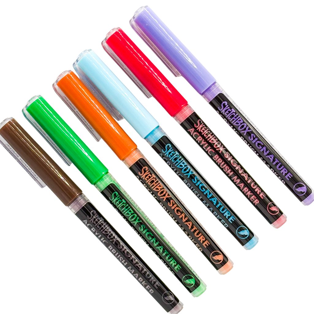 SketchBox Signature Paint Marker- 6 Set ShopSketchBox