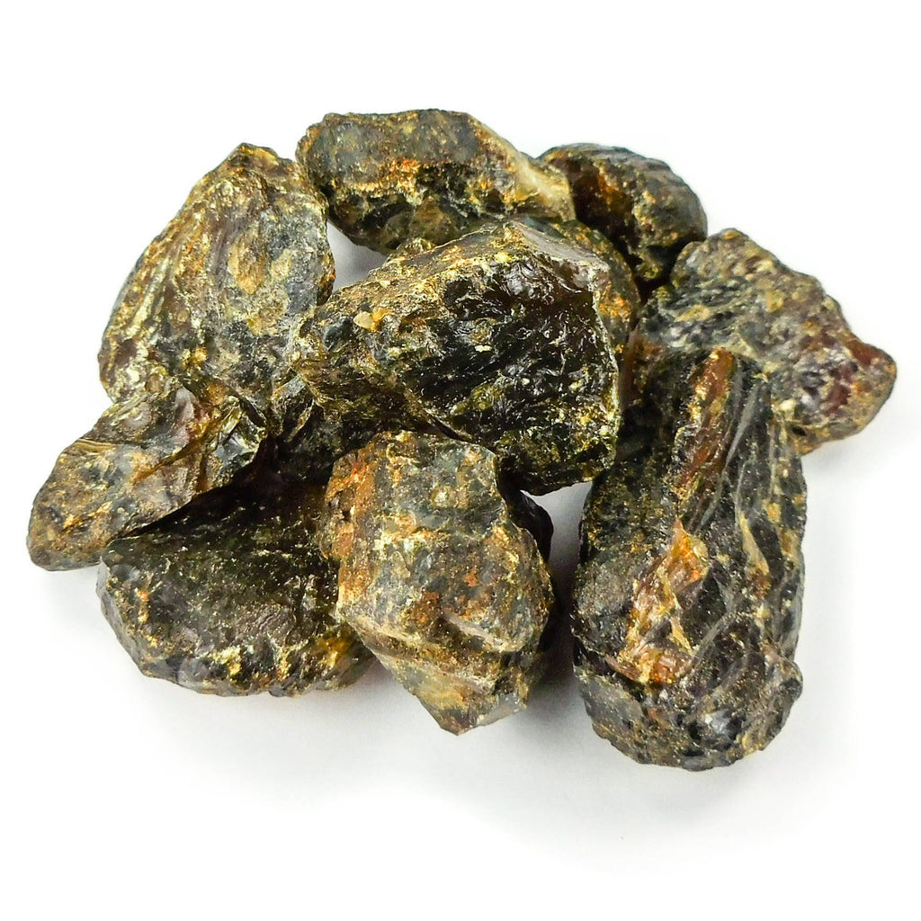 Black Amber Fossilized Tree Resin Mixed Sizes Rough Raw Stones (By The Piece or Pound)(UV Reactive) Wholesale Amazing Crystals