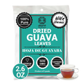 Dried Guava Leaves 2.6oz – Loose Leaf Herbal Tea for Digestion & Immunity | Non-GMO, Vegan Akshit
