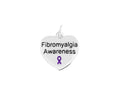 Fibromyalgia Awareness Heart Charm The Awareness Company