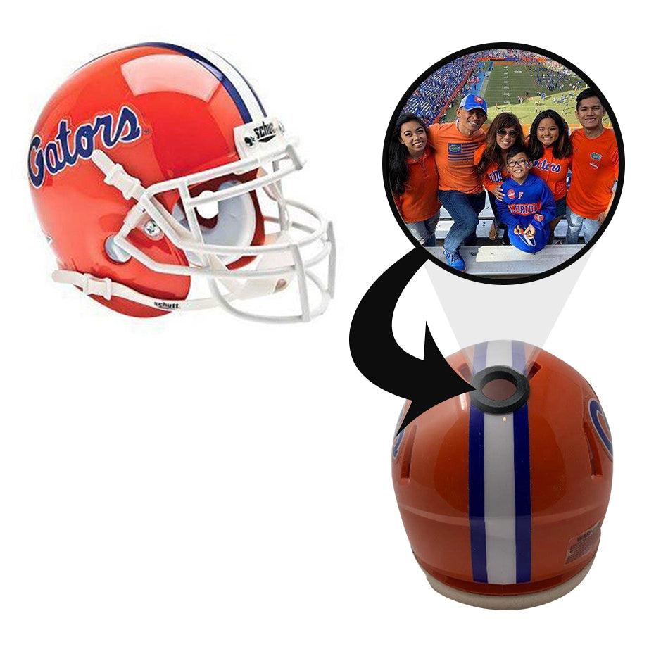 Florida Gators College Football Collectible Mini Helmet - Picture Inside - FANZ Collectibles Fanz Collectibles