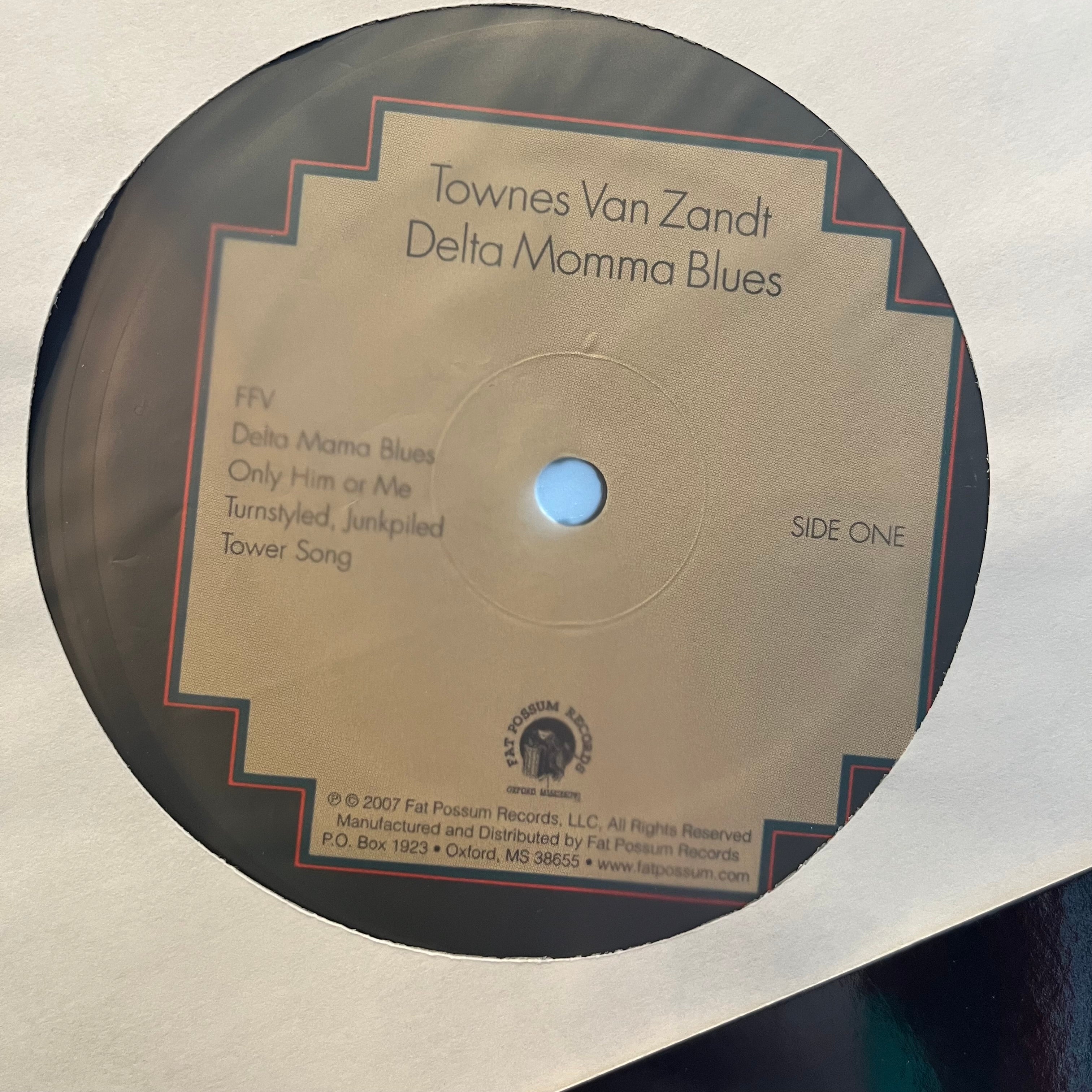 Townes Van Zandt - Delta Momma Blues | Near Mint (NM) Near Mint (NM) Love Vinyl Records