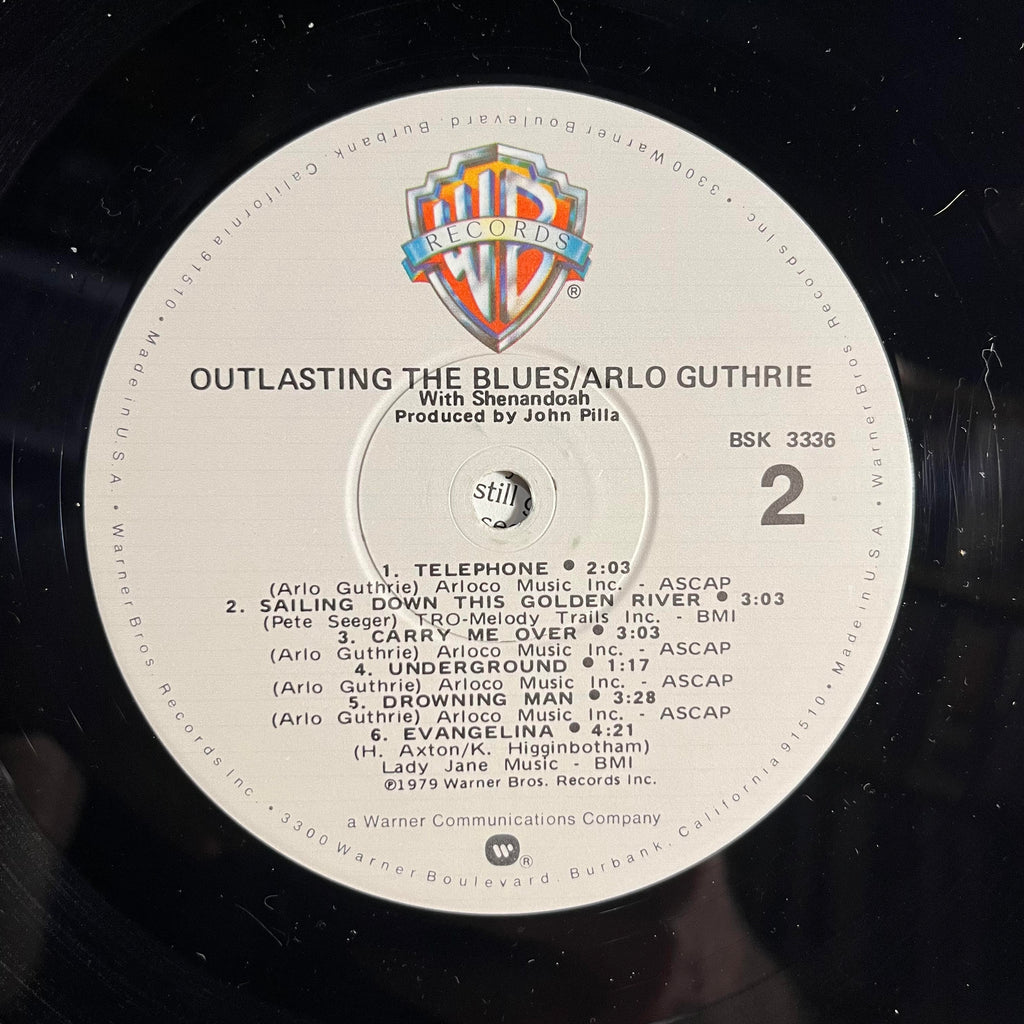 Arlo Guthrie - Outlasting The Blues *WINCHESTER* | Near Mint (NM) Excellent (EX) Love Vinyl Records