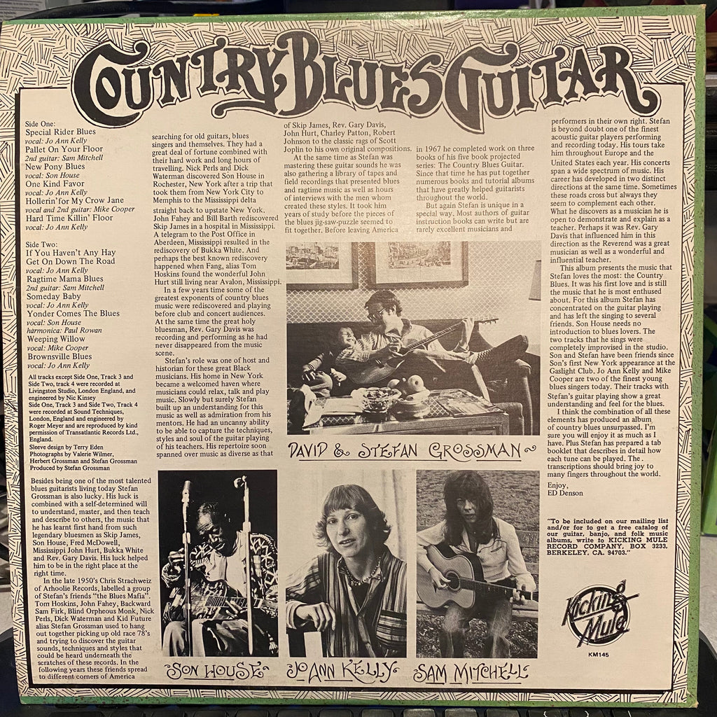 Stefan Grossman - Country Blues Guitar Festival | Near Mint (NM) Near Mint (NM) Love Vinyl Records