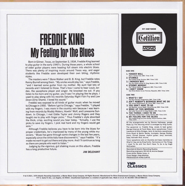 My Feeling For The Blues | Mint (M) Mint (M) Love Vinyl Records
