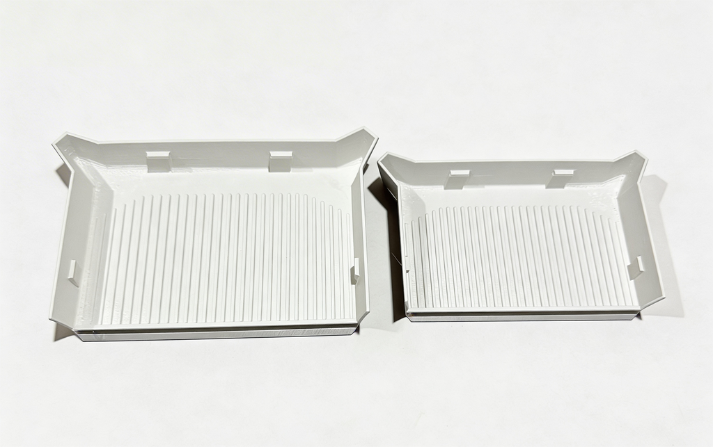 Multi-Purpose Craft Cleanup Tray with Pour Corners and Non-Slip Feet (Set of 2) Y-Axis Printing LLC