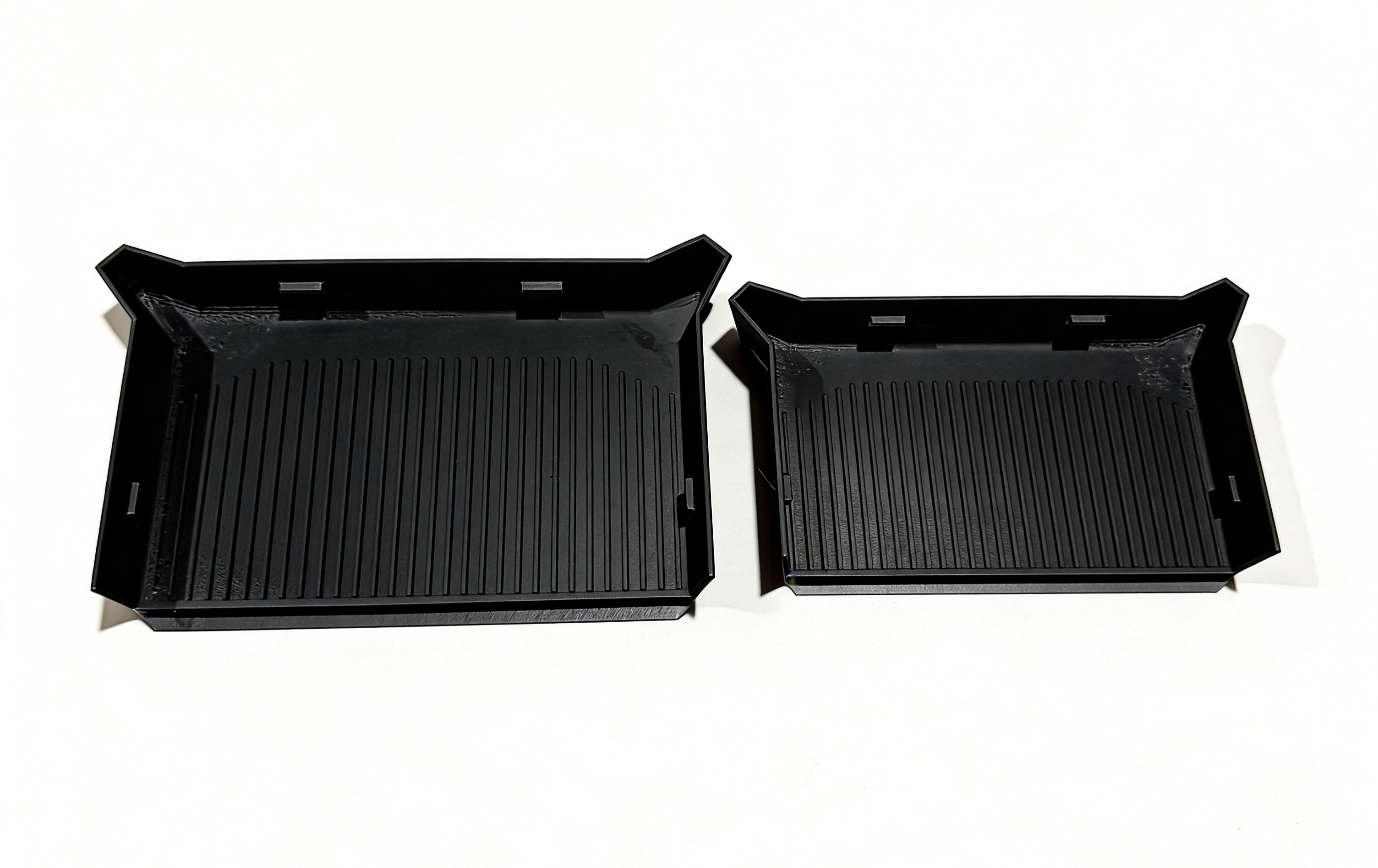Multi-Purpose Craft Cleanup Tray with Pour Corners and Non-Slip Feet (Set of 2) Y-Axis Printing LLC