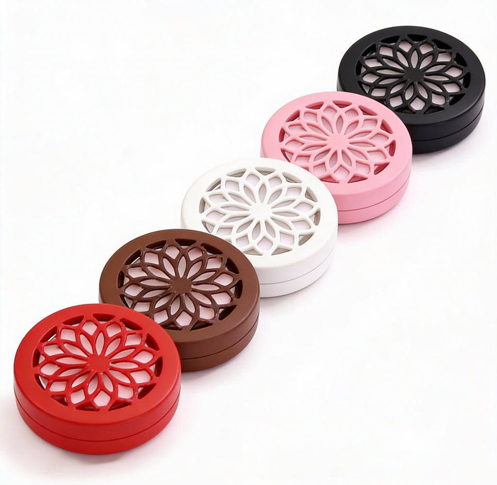 Refillable FlowScents Fragrance Car Vent Clip 2-Pack, Long-Lasting Air Freshener for Vehicles Y-Axis Printing LLC