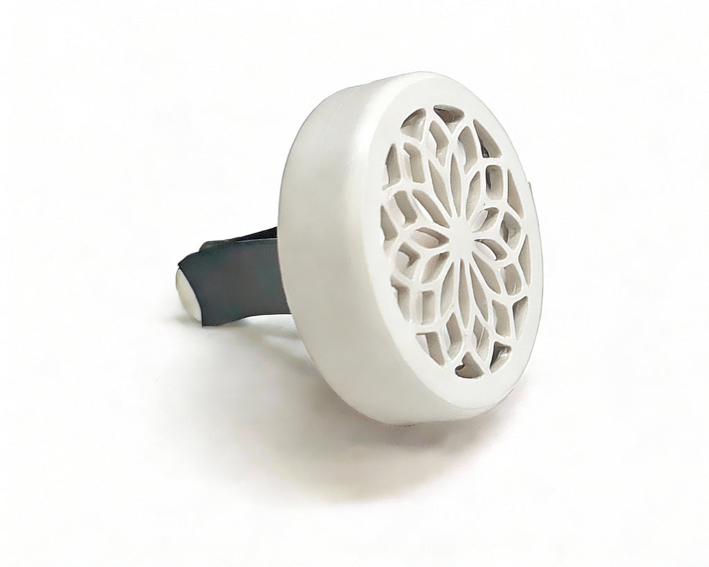 Refillable FlowScents Fragrance Car Vent Clip 2-Pack, Long-Lasting Air Freshener for Vehicles Y-Axis Printing LLC