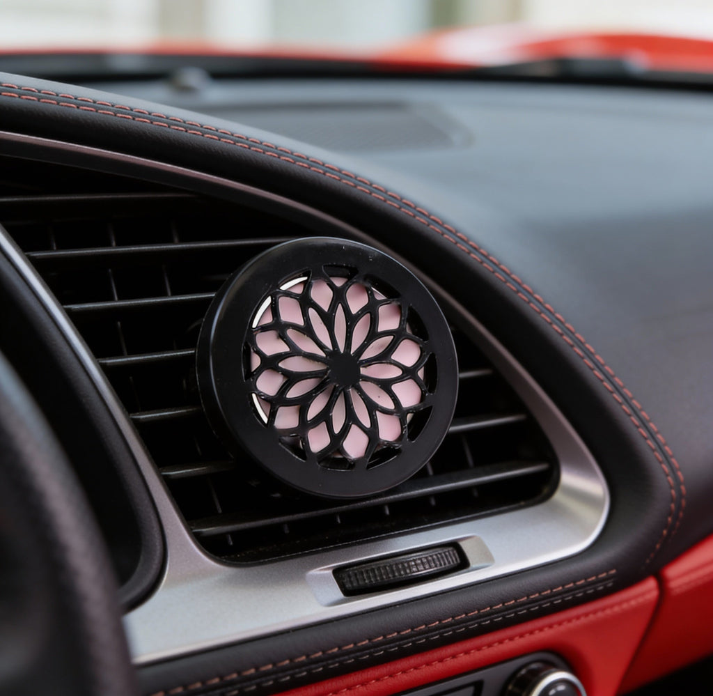 Refillable FlowScents Fragrance Car Vent Clip 2-Pack, Long-Lasting Air Freshener for Vehicles Y-Axis Printing LLC