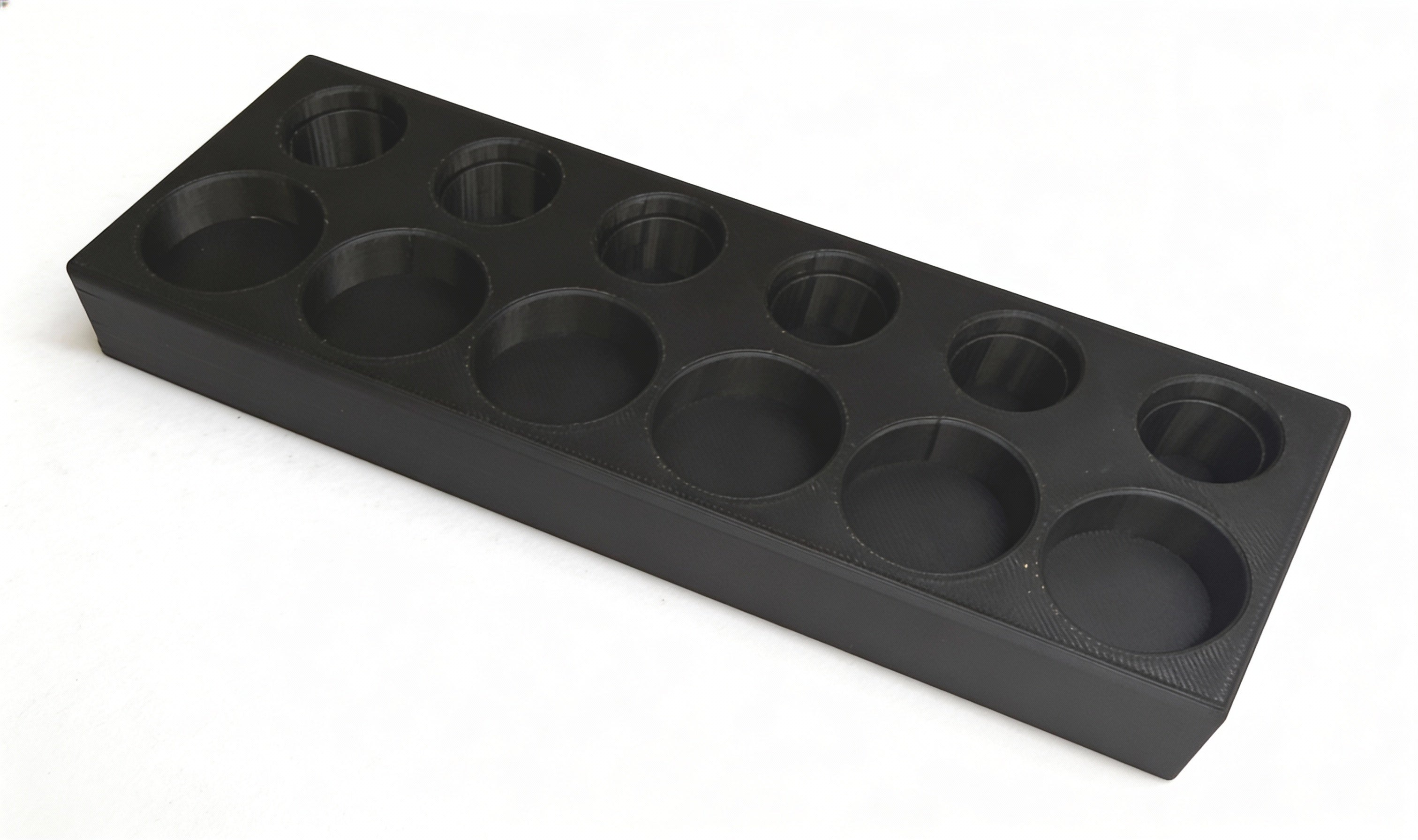 Ranger Alcohol Ink Storage Tray with Cap Holders, Holds 6 Bottles, Made to Order in 10 Colors Y-Axis Printing LLC