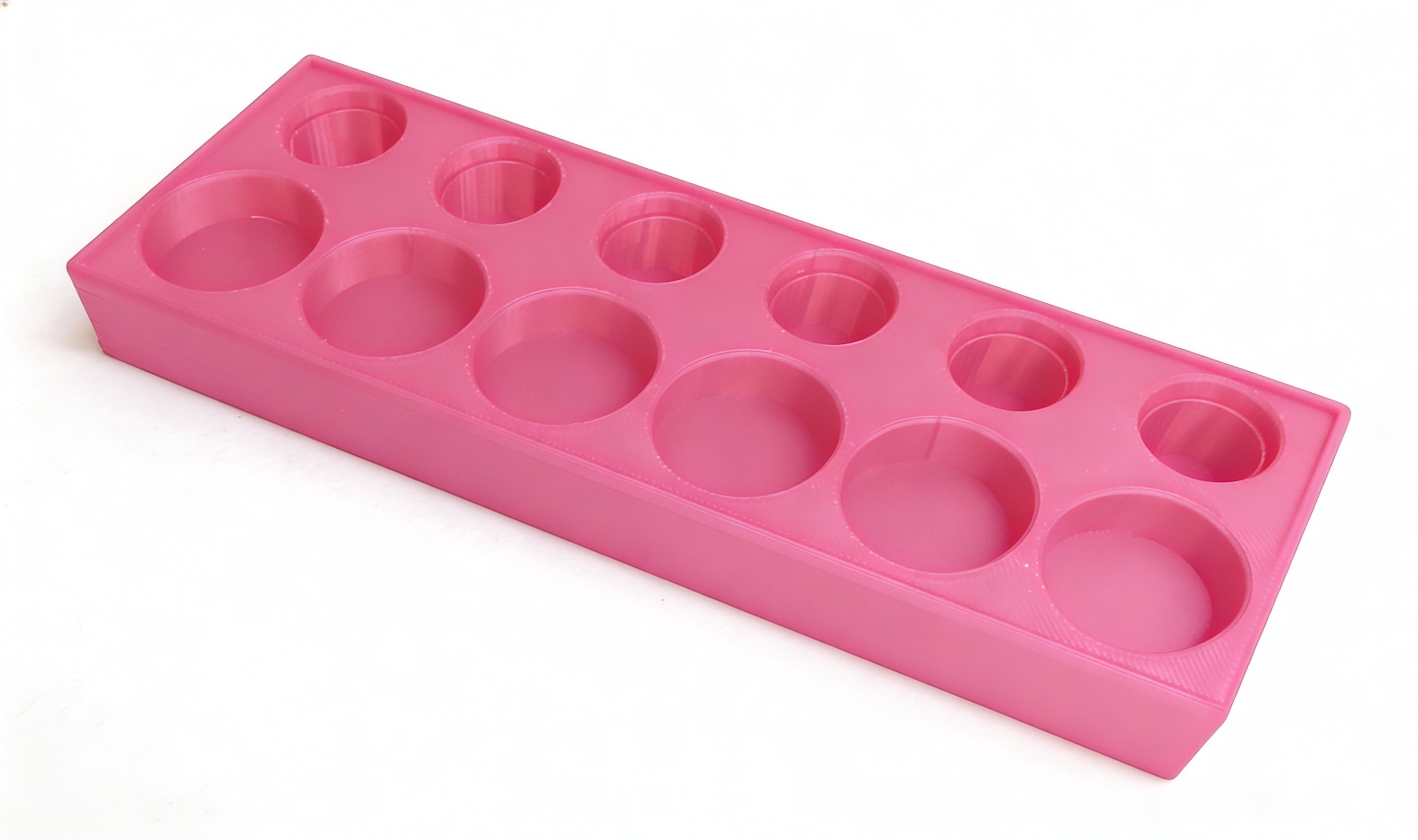 Ranger Alcohol Ink Storage Tray with Cap Holders, Holds 6 Bottles, Made to Order in 10 Colors Y-Axis Printing LLC