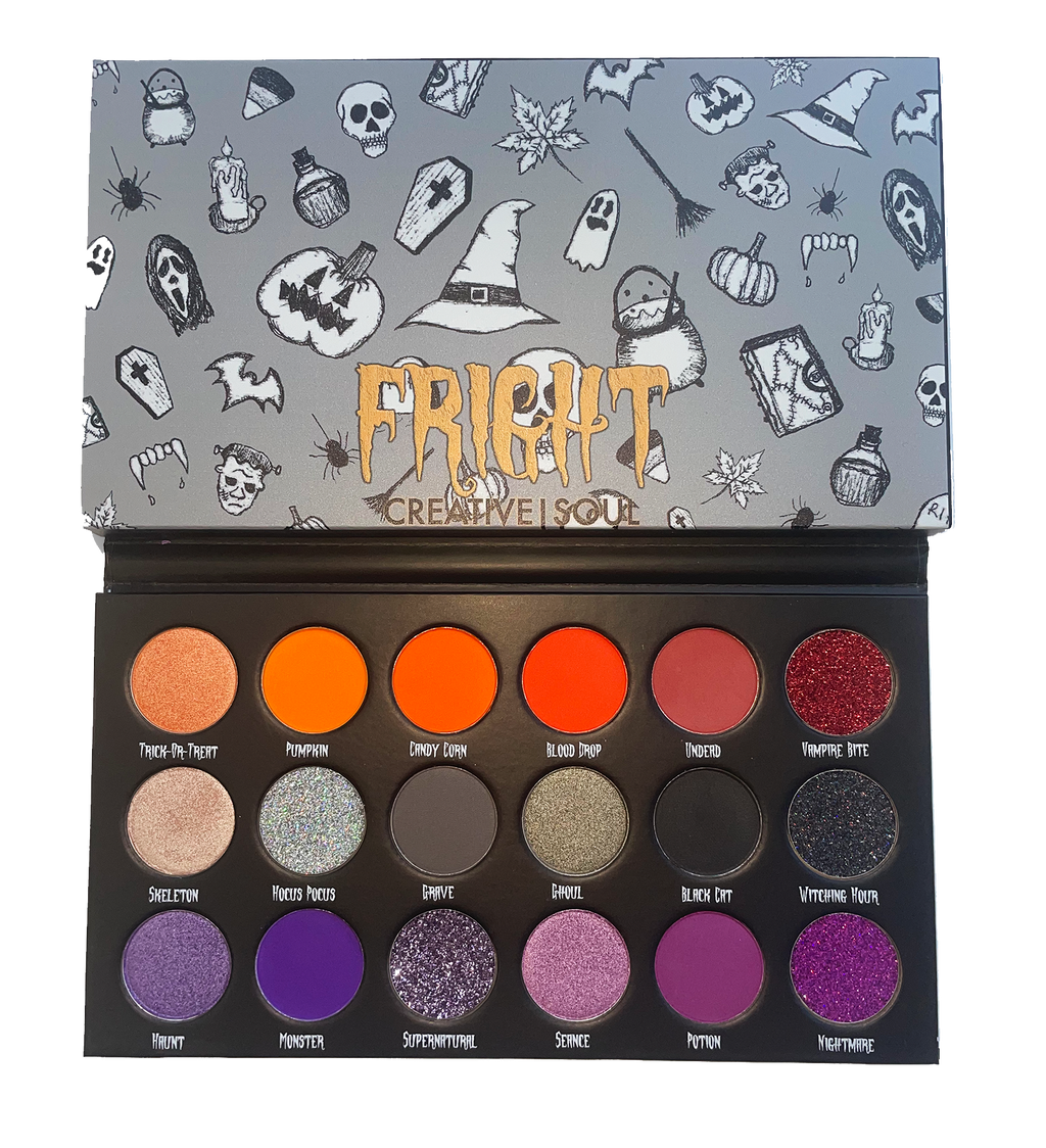 FRIGHT Eyeshadow Palette Creative Soul Cosmetics