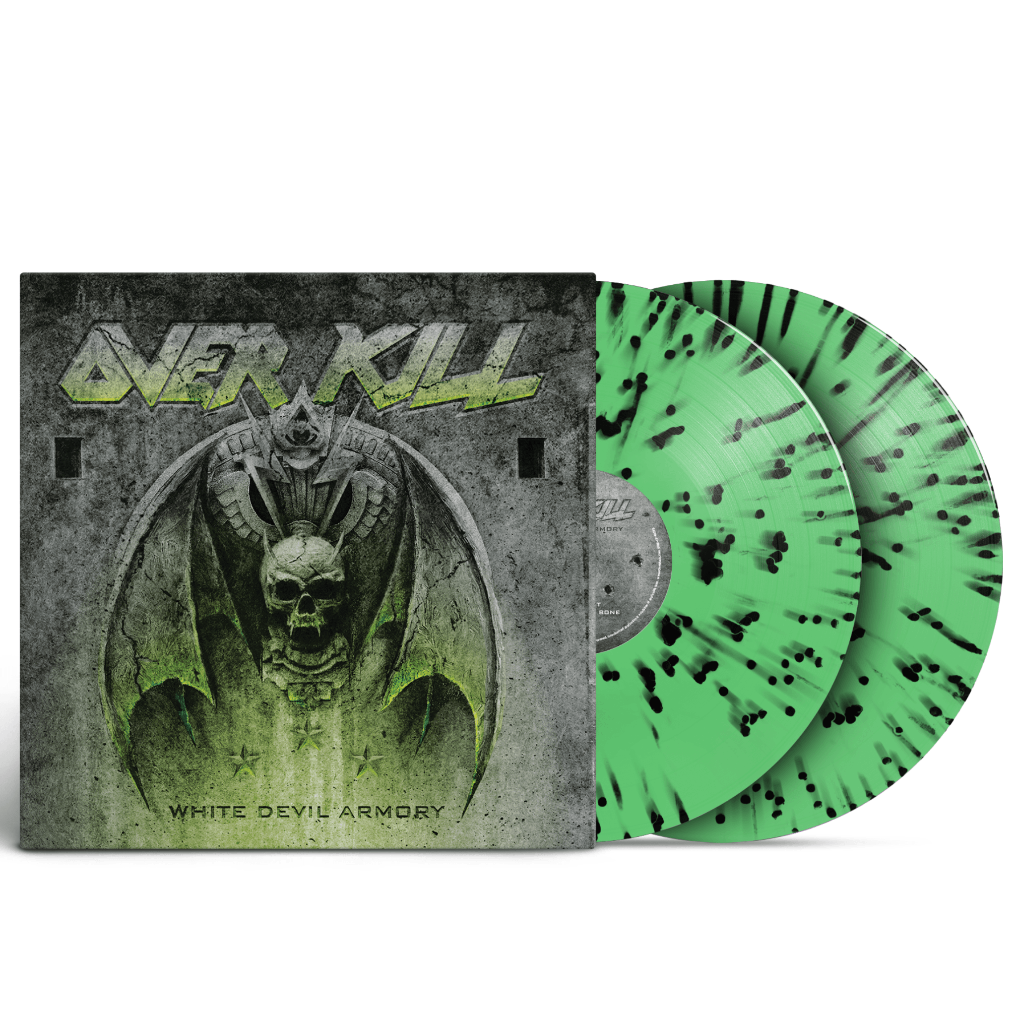 Overkill - White Devil Armory Splatter LP MNRK Heavy