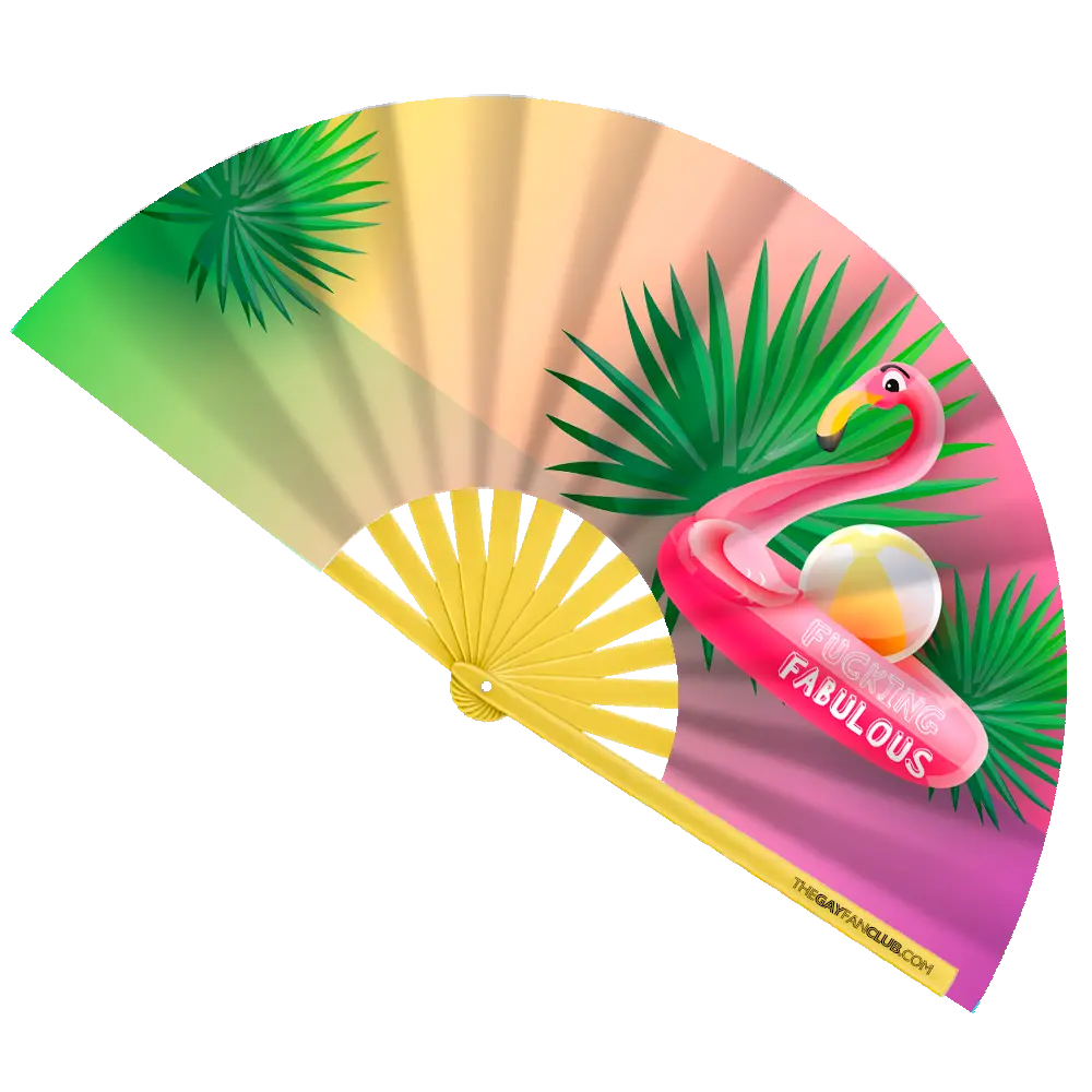 F**king Fabulous Fan (UV) The Gay Fan Club