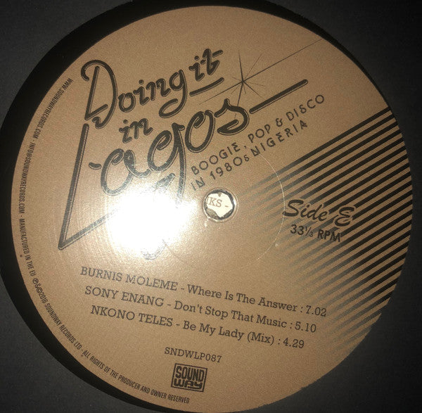 Various - Doing It In Lagos (Boogie, Pop & Disco In 1980s Nigeria) (3LP) | Mint (M) Excellent (EX) Love Vinyl Records