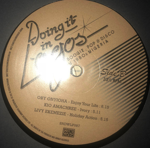 Various - Doing It In Lagos (Boogie, Pop & Disco In 1980s Nigeria) (3LP) | Mint (M) Excellent (EX) Love Vinyl Records
