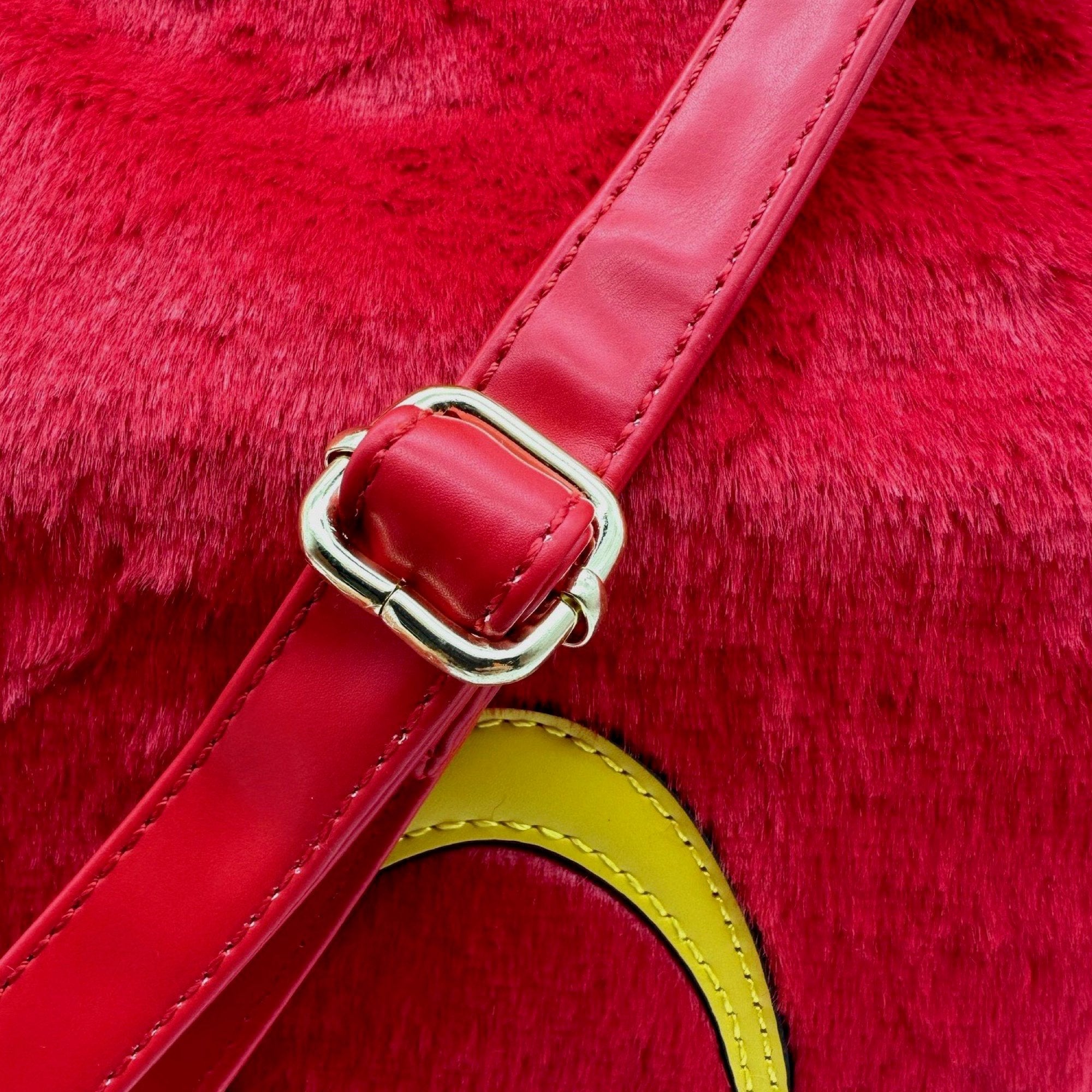 Furry Sad Bag | Faux Fur Medium Tote for Bold Style plushtrap