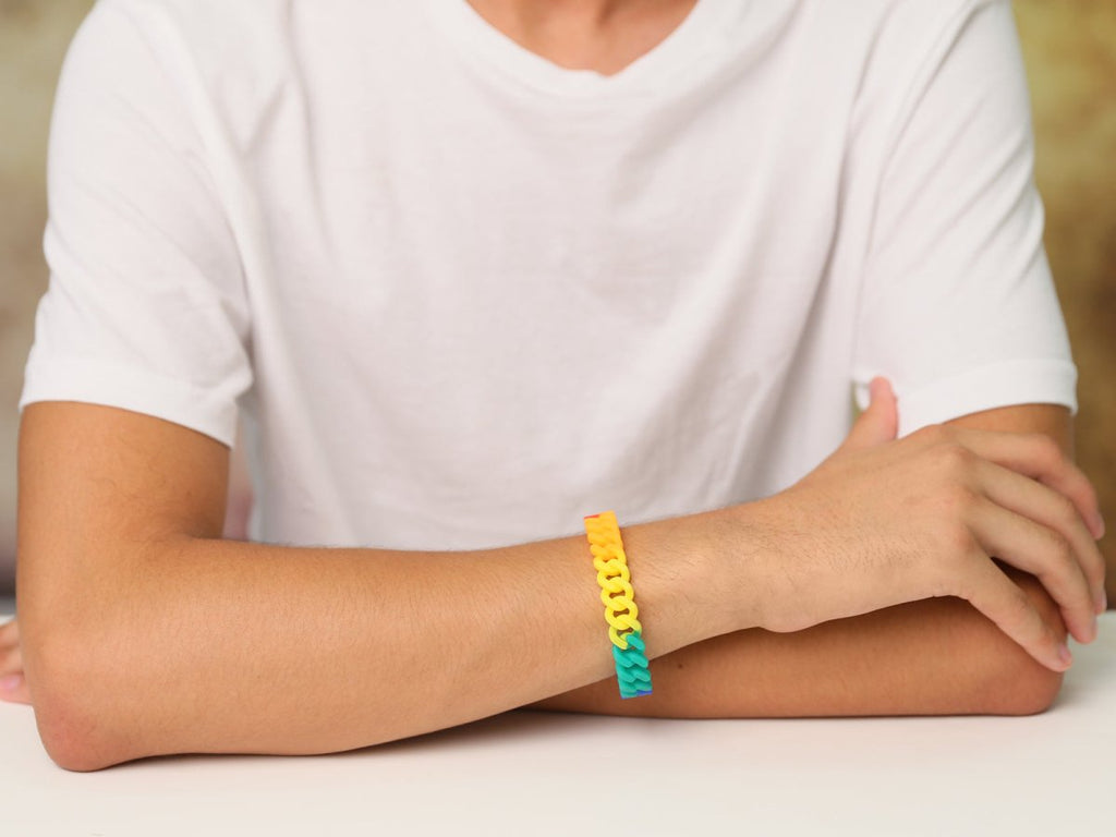 Gay Pride Chain Link Bracelet Variety Bundle (30 Pieces) The Awareness Company