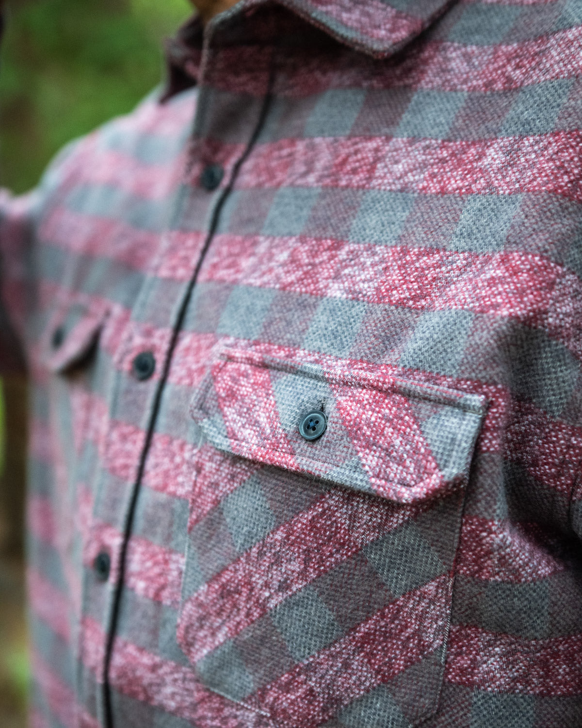 Grand Flannel, Burgundy MuskOx Flannels