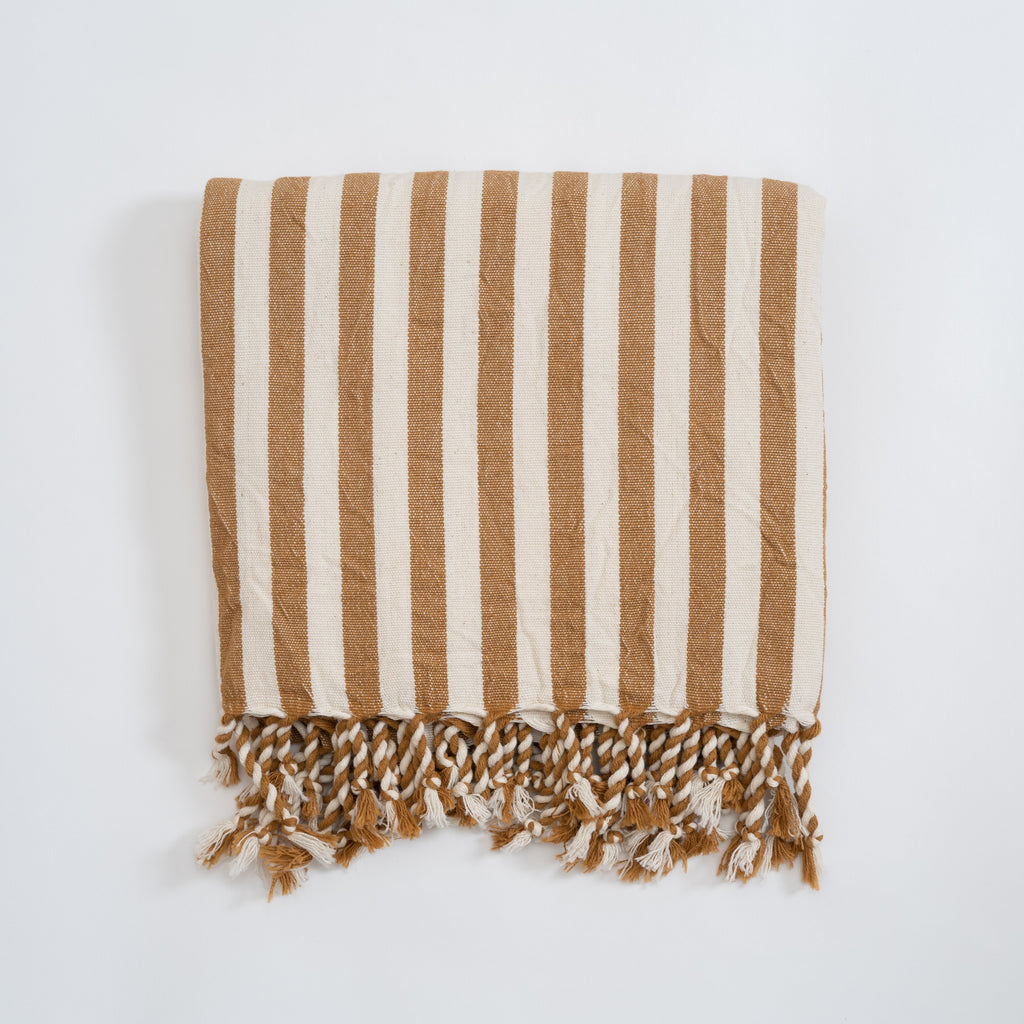 Girit Biscotto Cotton Linen Towel Eastern Woven