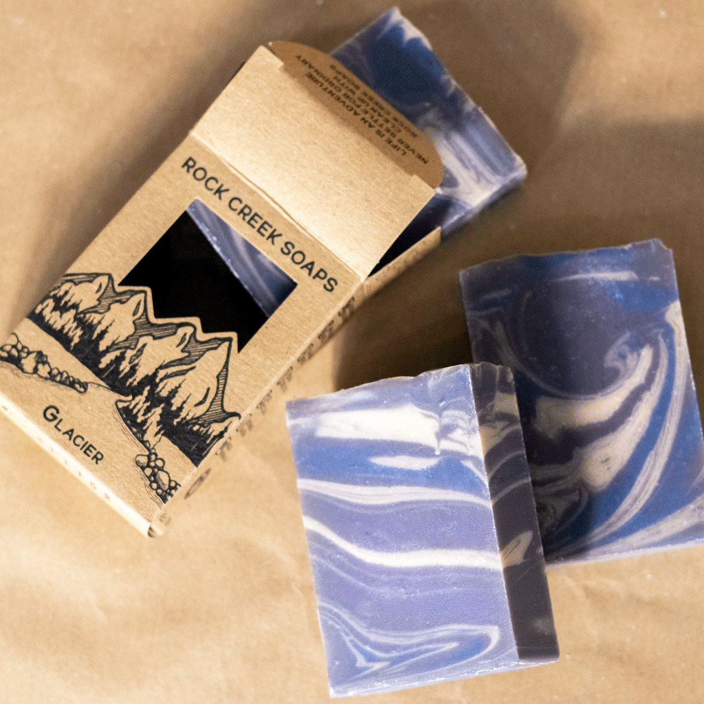 GLACIER SOAP | Alpine & winterberries Rock Creek Soaps