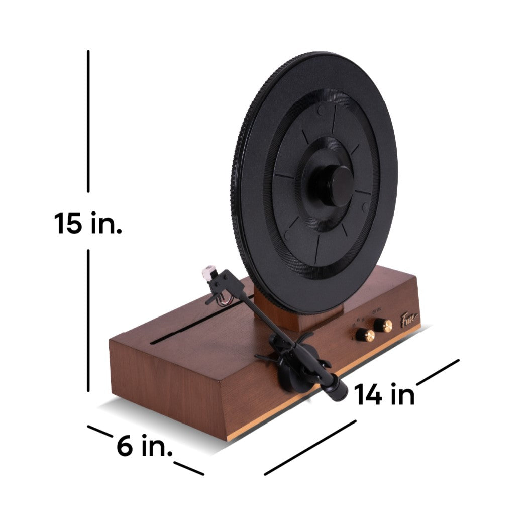 Fuse GLD Record Player Without Speakers Fuse Audio