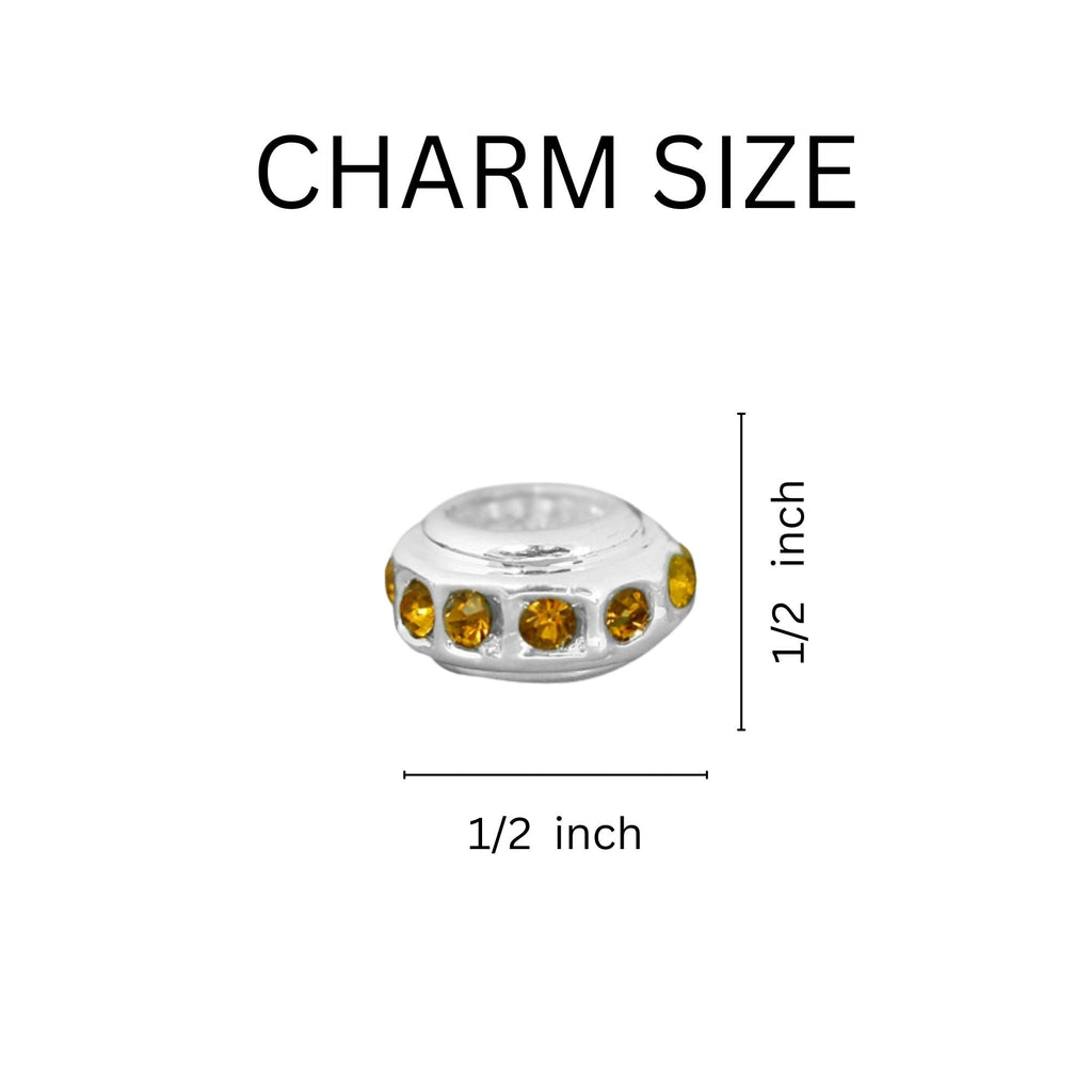 Gold Crystal Charms The Awareness Company