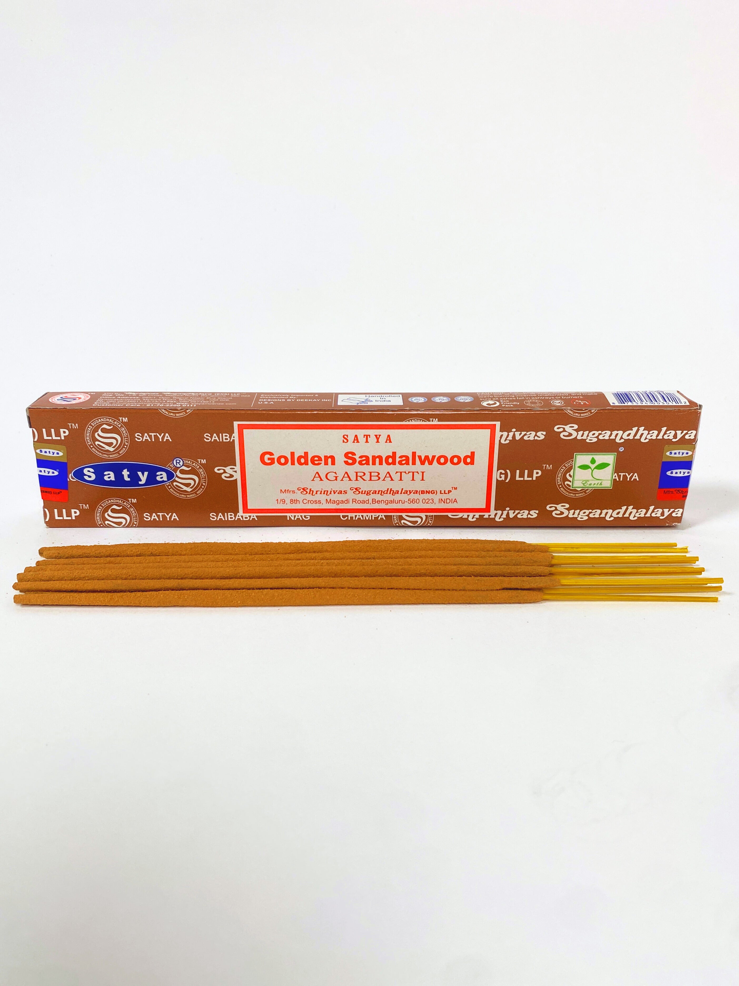 Satya Golden Sandalwood Incense | 15g Auric Blends