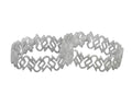 Gray Ribbon Shaped Silicone Bracelets The Awareness Company