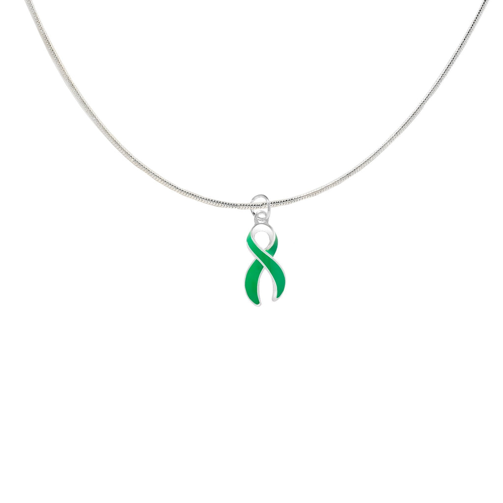 Green Ribbon Necklaces The Awareness Company