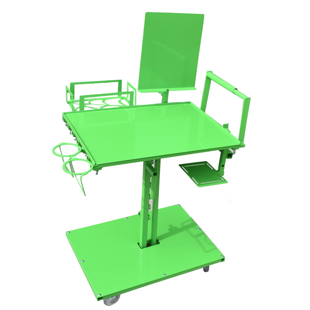 Tattoo Taboret  (yellow green bundle) Stingray Tattoo supplies