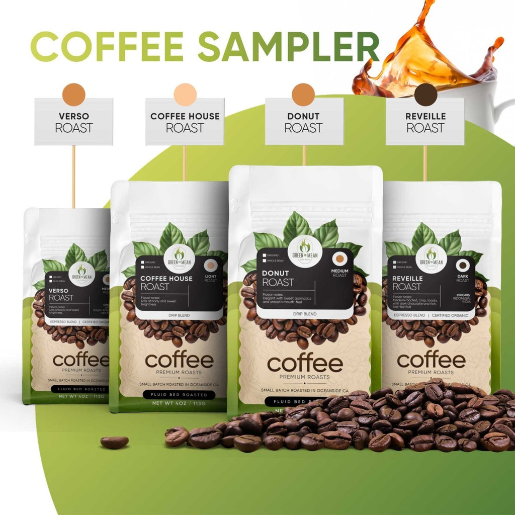 Green to Mean Coffee Sampler Pack Shave Essentials