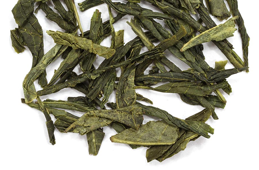 China Steamed Green Loose Leaf Tea Novel Tea Book Shop
