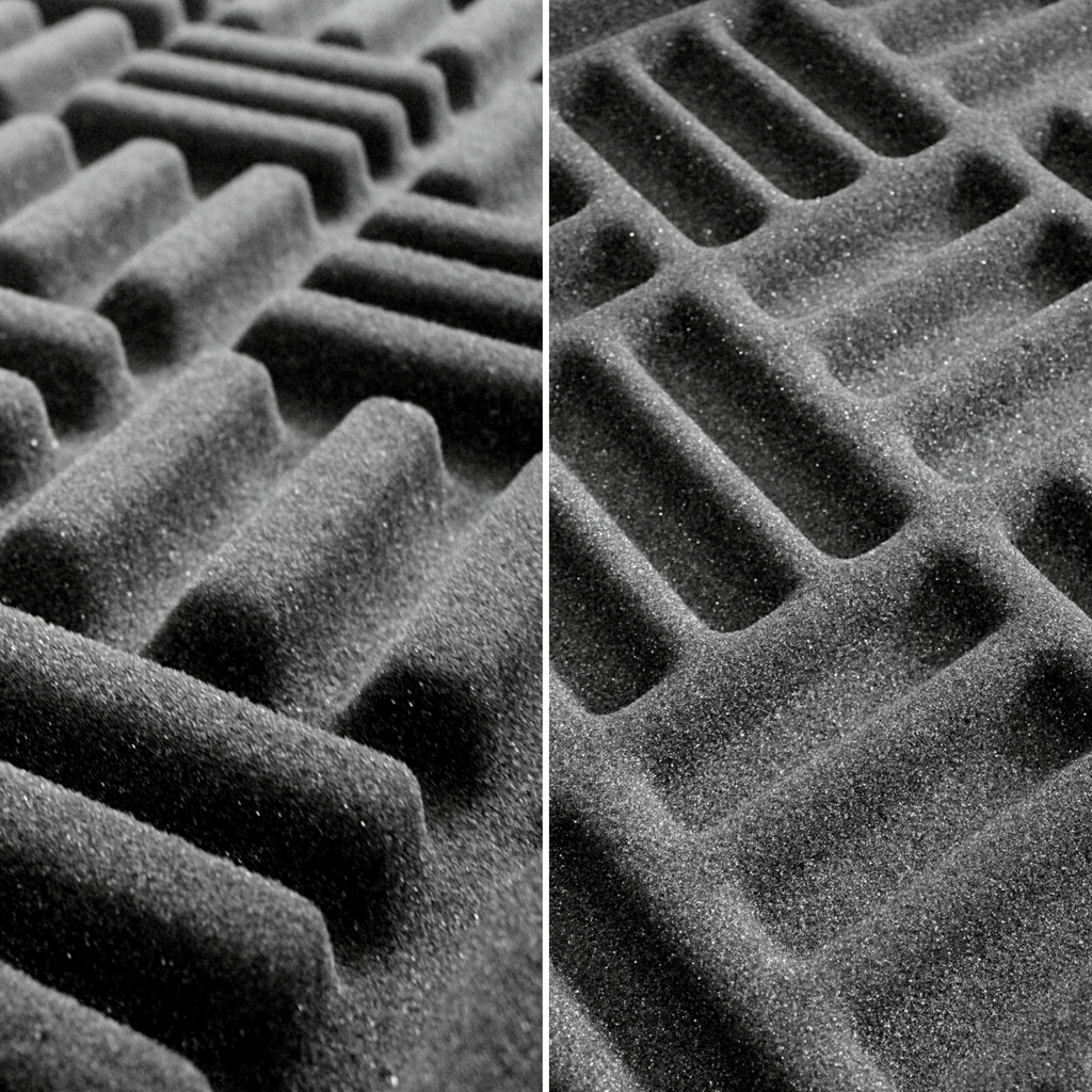 Grid Style Acoustic Foam Panels - Acoustic Foam Room Kits SoundAssured