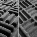 Grid Style Acoustic Foam Panels - Acoustic Foam Room Kits SoundAssured