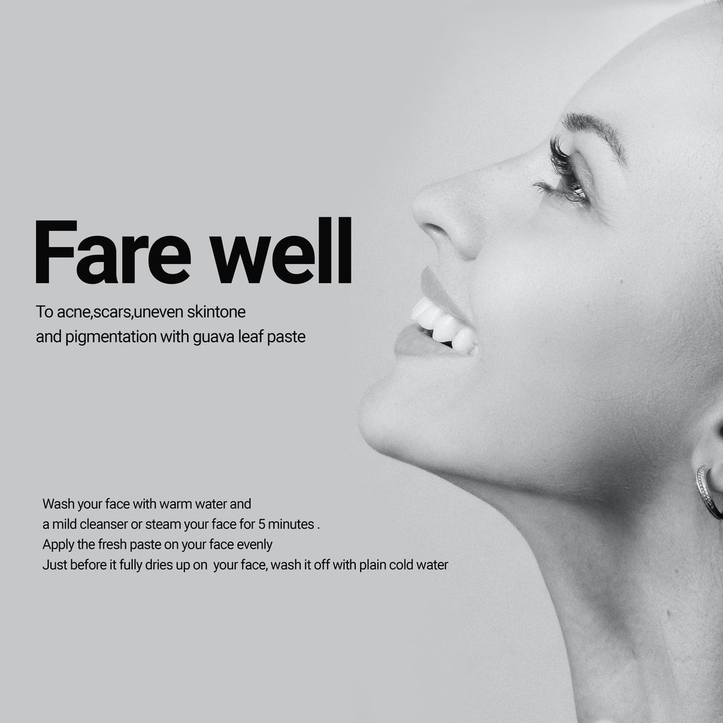 Akshit Dried Guava Leaves 100% Natural, ( Hojas De Guayaba ) | Loose Tea, Non-GMO, Vegan, Gluten-Free | Support Digestive and Immune Health  2.5 oz Akshit