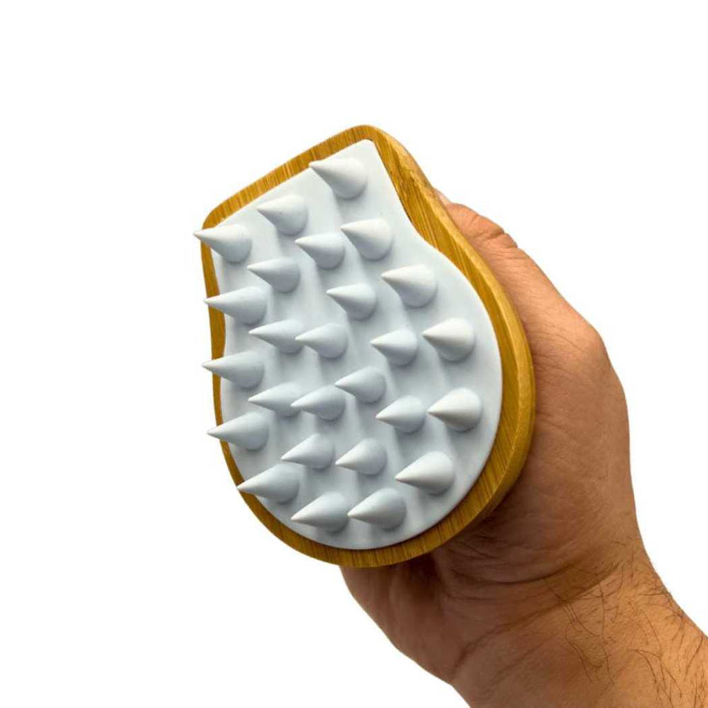 Hair and Scalp Massaging Brush Shave Essentials