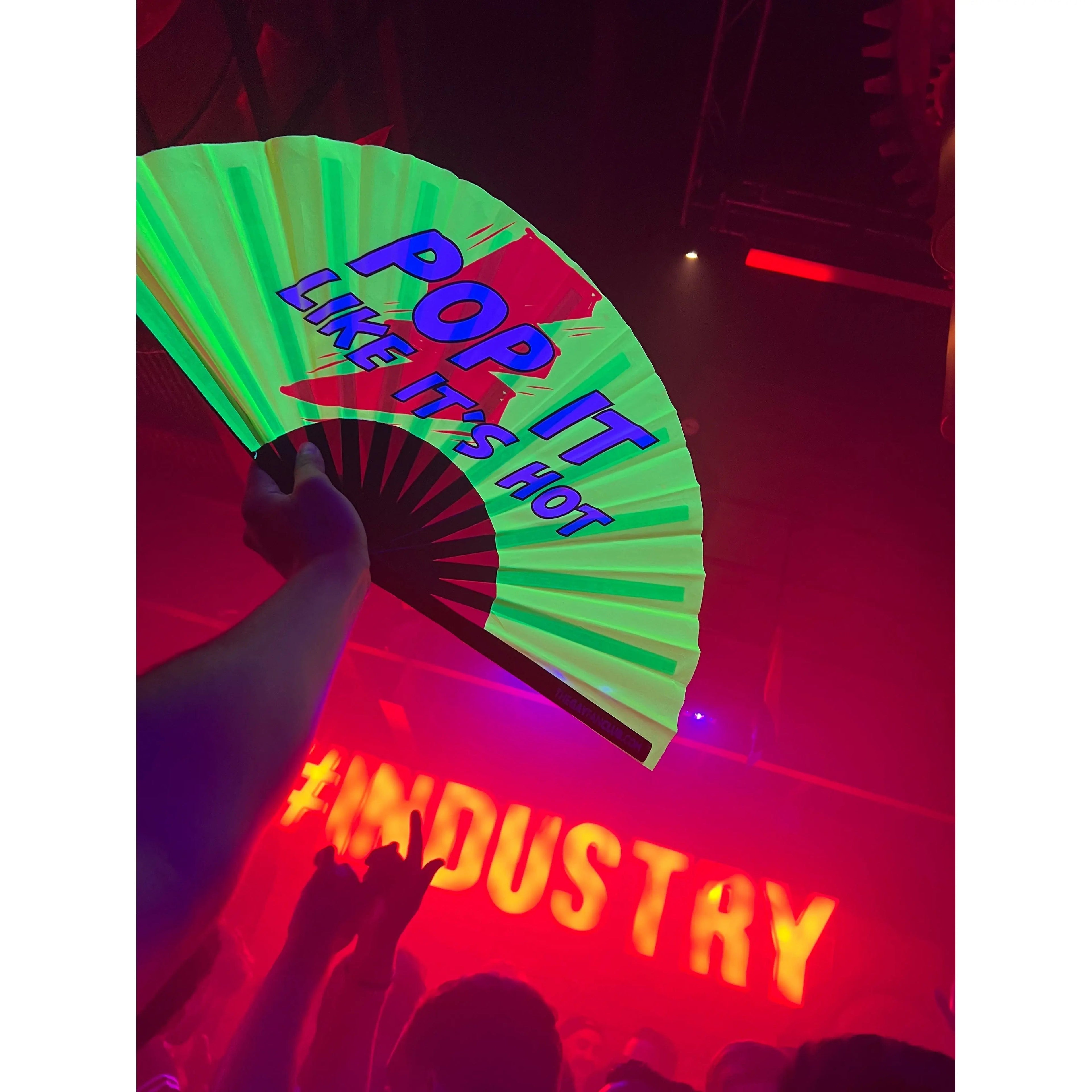 Poppers Fan (UV) The Gay Fan Club