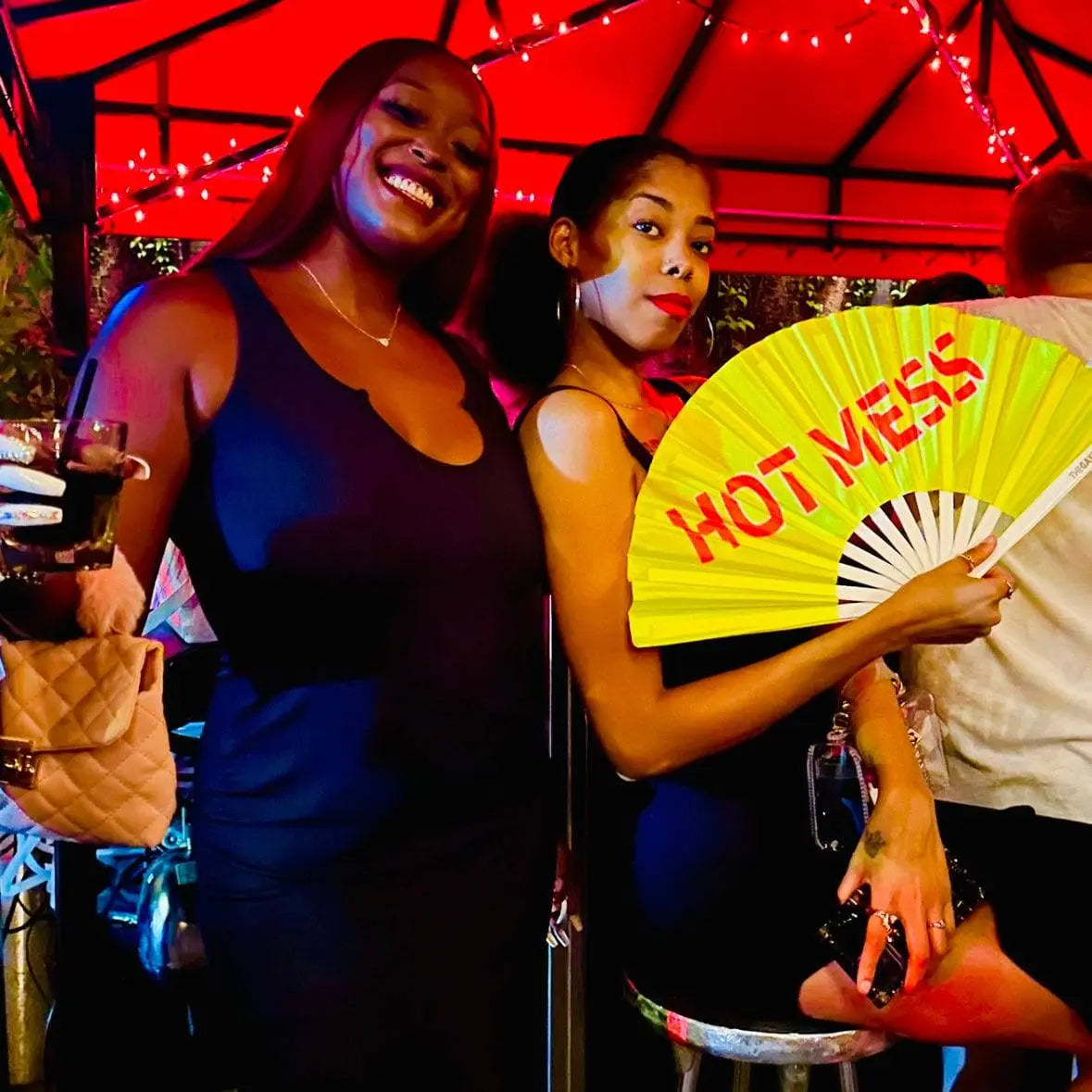 Hot Mess Fan (UV) The Gay Fan Club