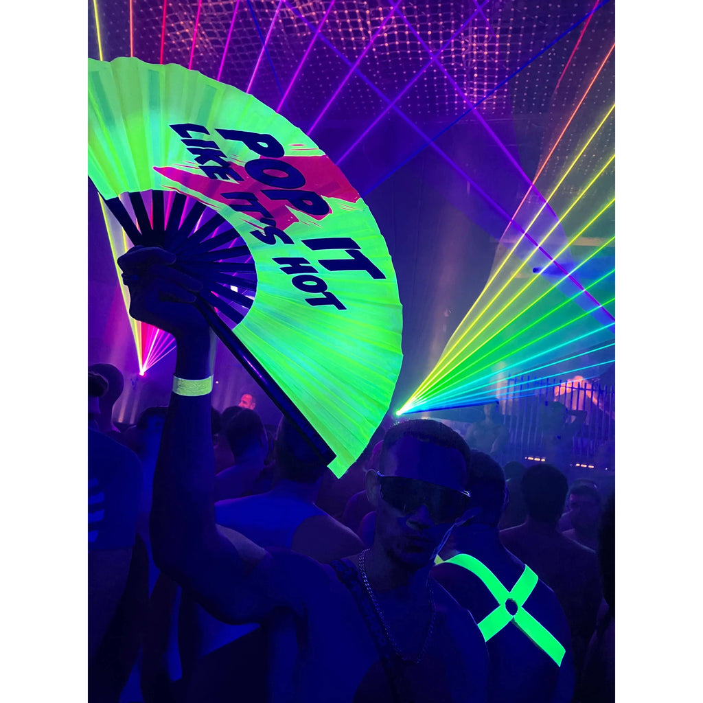 Poppers Fan (UV) The Gay Fan Club