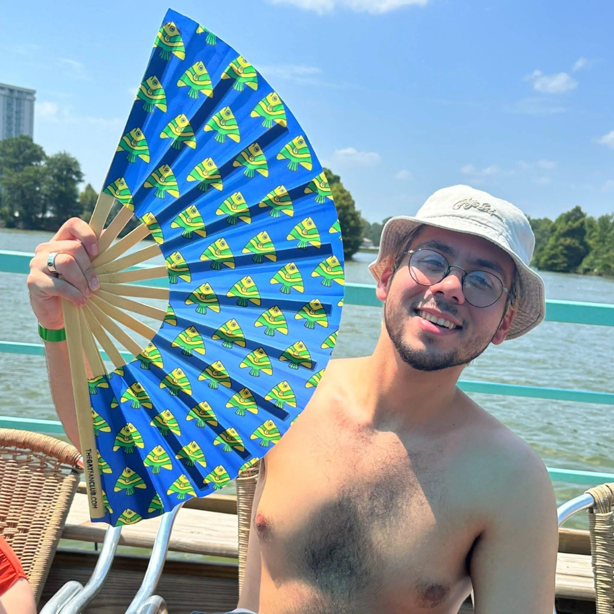 Go With The Flow Fan (UV) The Gay Fan Club