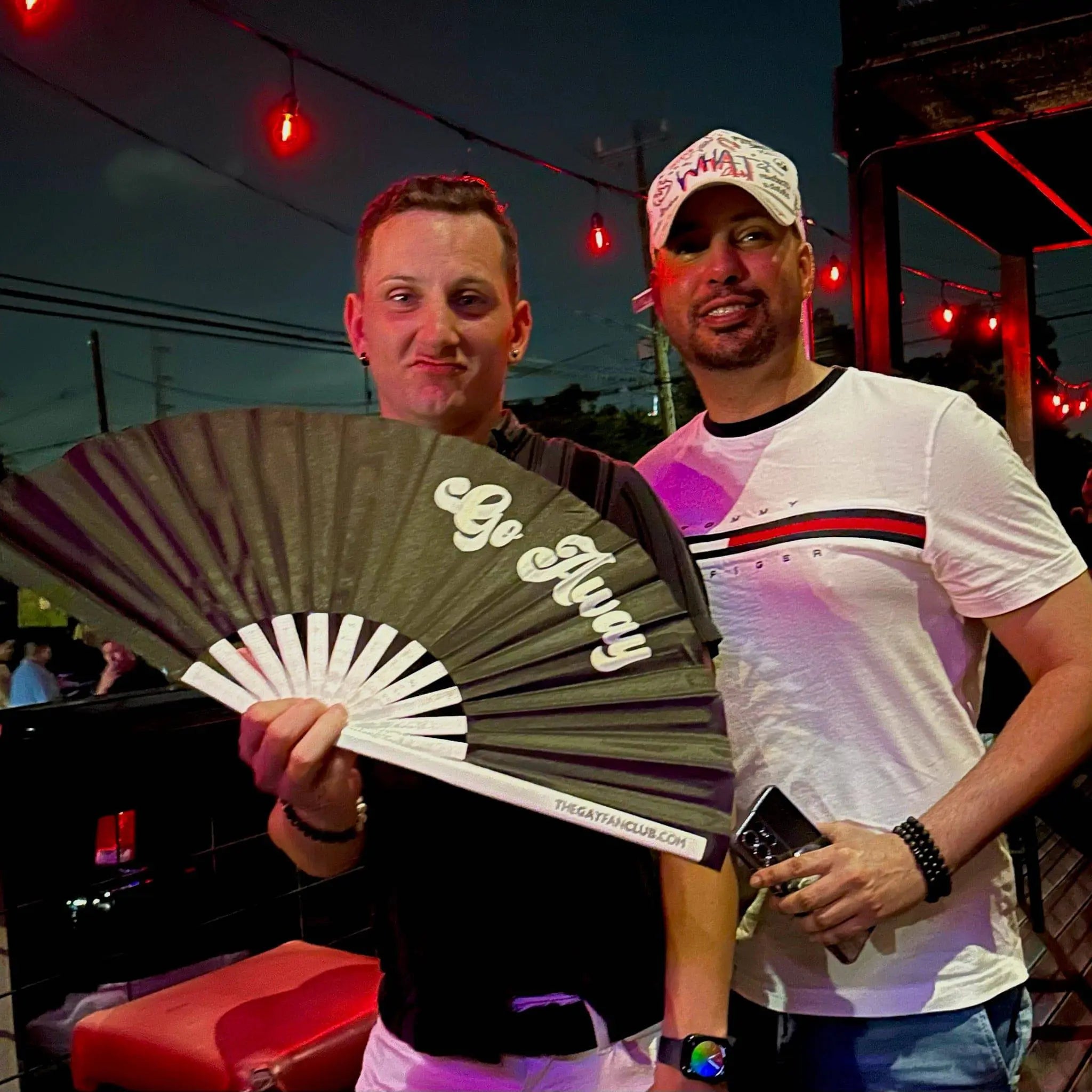 Go Away Fan The Gay Fan Club